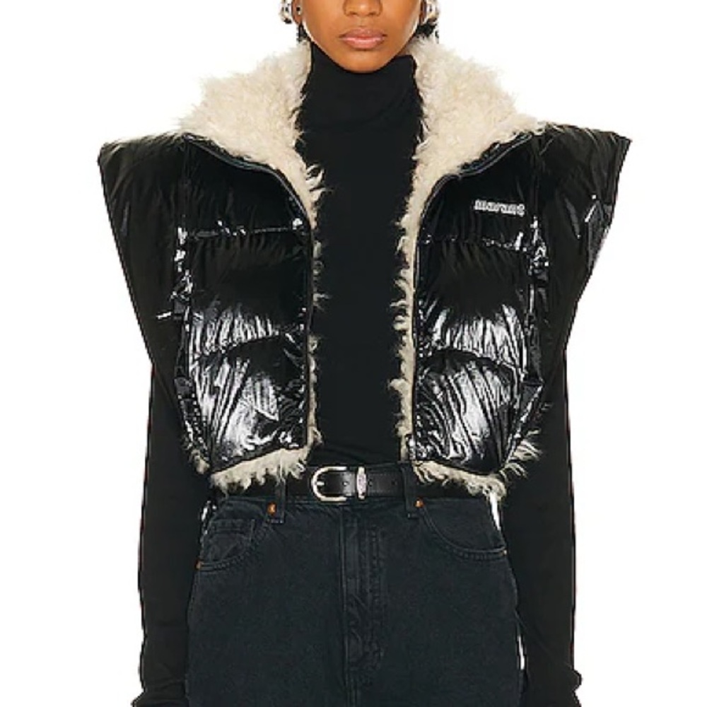 Isabel Marant Etoile Hoodiali Vest in Black